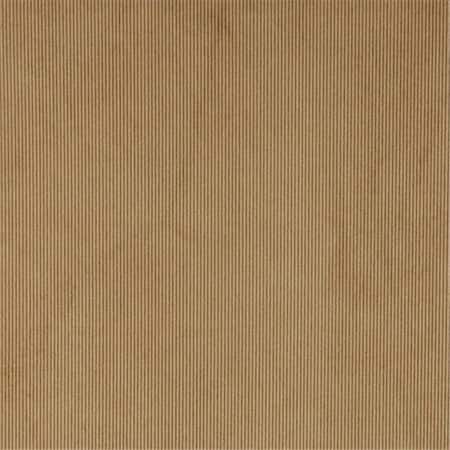 Designer Fabrics Designer Fabrics C189 54 in. Wide Tan Thin Solid Corduroy Striped Upholstery Velvet Fabric C189